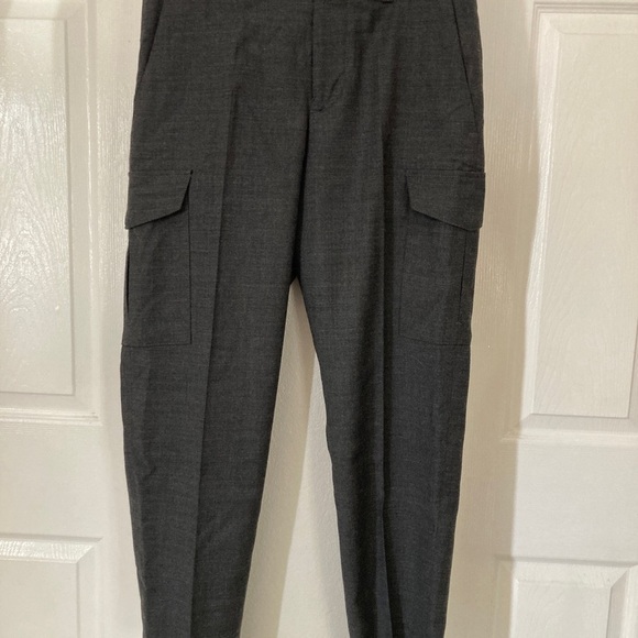 Club monaco wool Gray Women's Pants size 28 - Picture 1 of 15